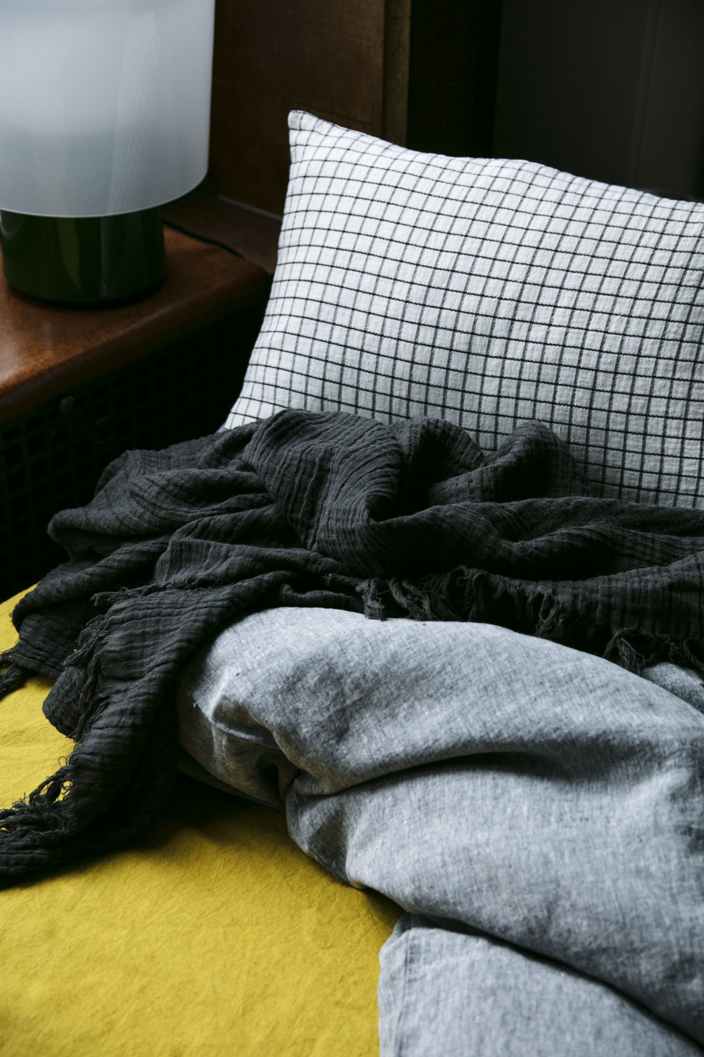 Communauté de Bien — Plaids & coussins — Communauté de Bien, stylisme Léonie Escolivet