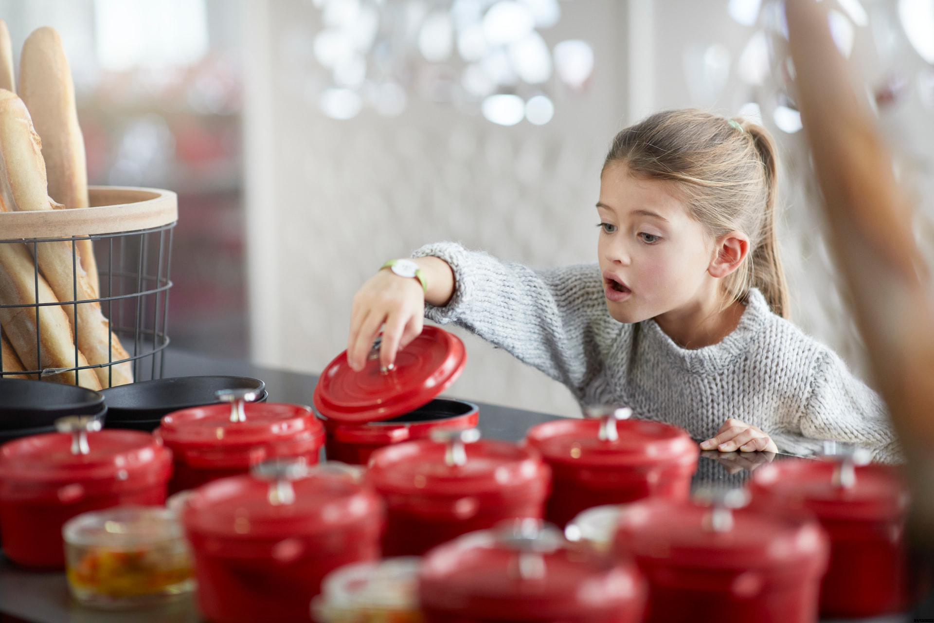 Club Med Les Arcs Panorama — Buffet gourmand — Club Med Les Arcs Panorama, stylisme Léonie Escolivet