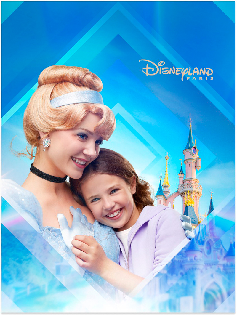 Cendrillon — Disneyland Paris · photo Rodolphe Opitch, stylisme Léonie Escolivet
