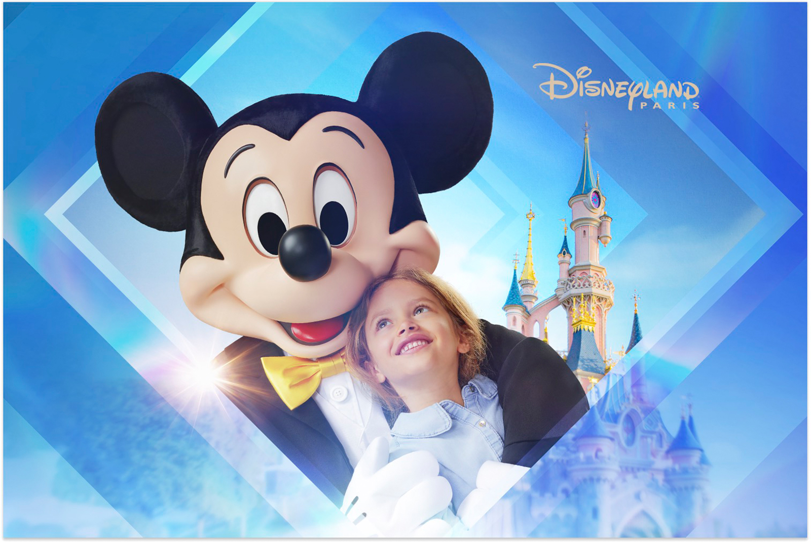 Rencontre avec Mickey — Disneyland Paris · photo Rodolphe Opitch, stylisme Léonie Escolivet