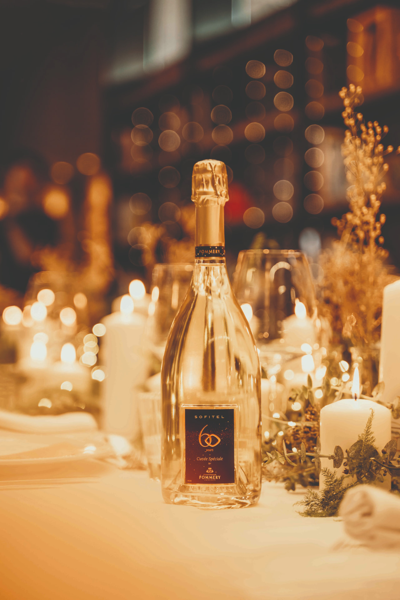 Sofitel — Cuvée spéciale 60 ans — Sofitel · photo Malte Jaeger, stylisme Léonie Escolivet
